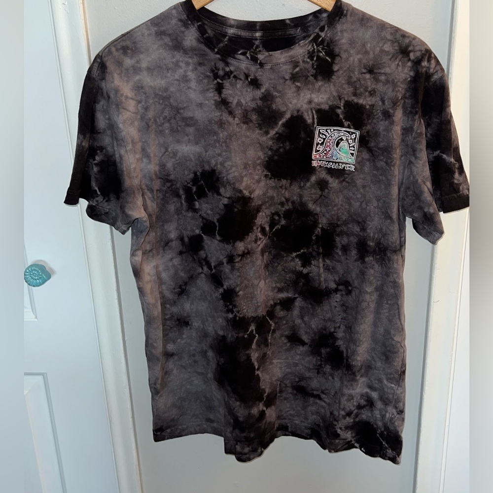 Quicksilver tye dye t shirt